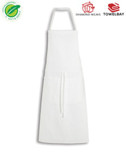 Load image into Gallery viewer, Bib Aprons - with No Pocket in Various Colors - Spun Polyester