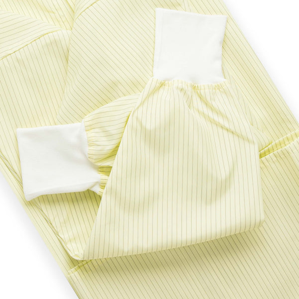 Isolation Gown Disposable Protective Suit Cotton Blend Easy Access Hospital Patient Gown Blue