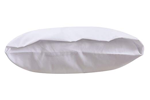 White Standard Pillow Protector Enveloped T200 (21" X 27 X 7")