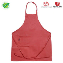 Load image into Gallery viewer, Bib Aprons - with Pocket in Various Colors - Spun Polyester