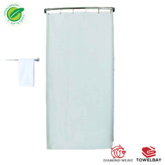 Vinyl White Shower Curtains 36" x 72"