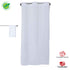 Polyester White Dobby Shower Curtains 60" x 72"