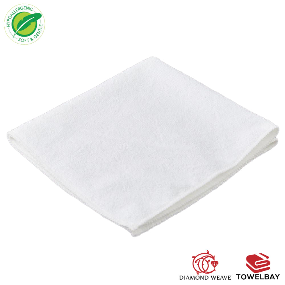 Microfiber Cloth - 16" X 16" - White