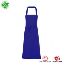 Load image into Gallery viewer, Bib Aprons - with No Pocket in Various Colors - Spun Polyester