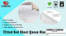 Load image into Gallery viewer, Premium Flannel - Fitted Sheet - (36" X 78" X 4")