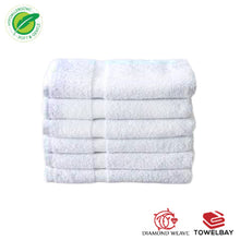 Load image into Gallery viewer, Shield White Hand Towel (16" x 27")