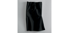 Bistro Aprons in Black/White - Spun Polyester