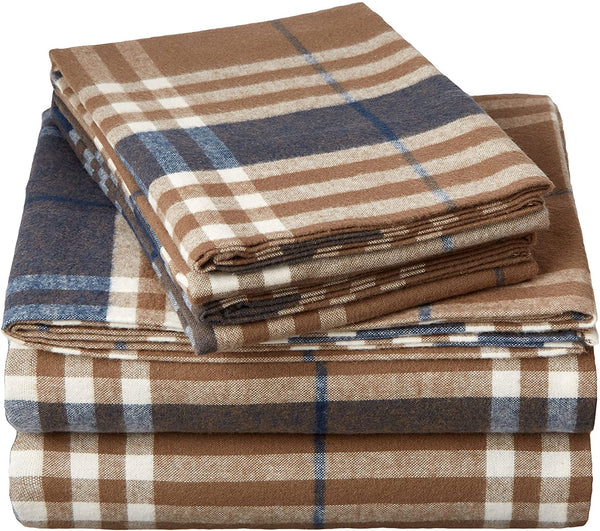 Flannel Double Bed Sheet Set towelbay bedsheet