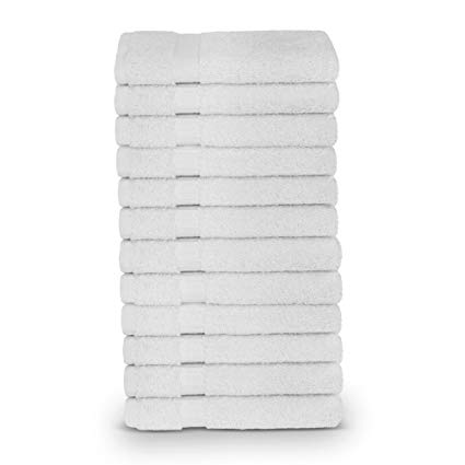 Divine White Hand Towel (16" x 27")