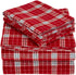 Flannel Double Bed Sheet Set towelbay bedsheet