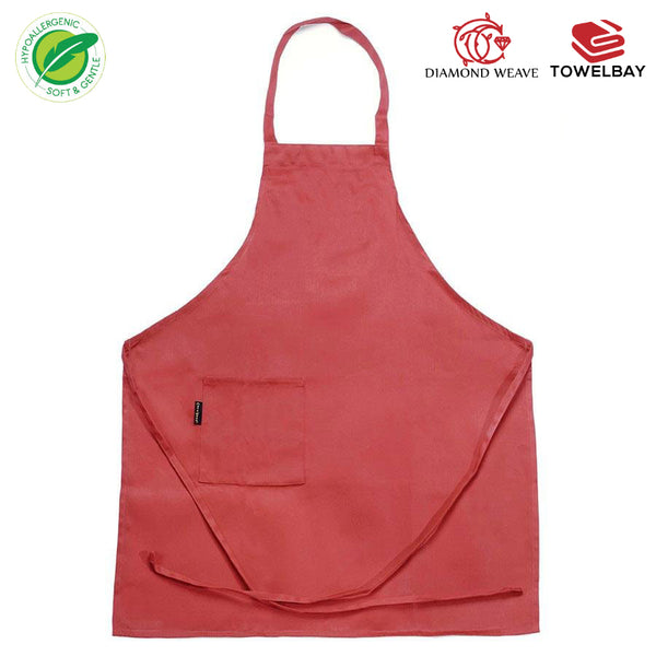 Bib Aprons - with Pocket in Various Colors - Spun Polyester
