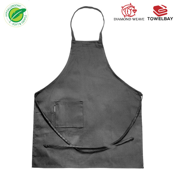 Bib Aprons - with Pocket in Various Colors - Spun Polyester