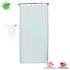 Vinyl White Shower Curtains 48" x 72"
