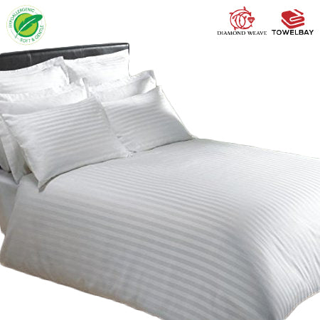 Satin Stripe Regent Pillow Case Standard (21" X 32")